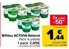 Carrefour Market Activia - bifidus natural oferta