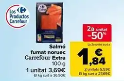Carrefour Market Carrefour - salmo fumat noruec extra oferta
