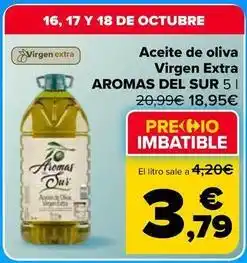 Carrefour Market Andares del sur - aceite de oliva virgen extra oferta
