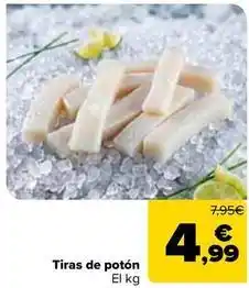 Carrefour Market Tiras de potón oferta