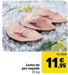 Carrefour Market Lomo de pez espada oferta