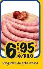Cash Fresh Longaniza de pollo fresca oferta