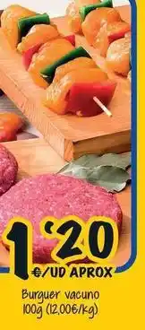 Cash Fresh Burguer vacuno oferta
