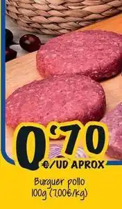 Cash Fresh Burguer pollo oferta