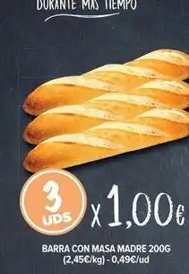 Cash Fresh Mas - barra con a madre oferta