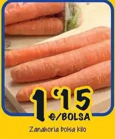 Cash Fresh Zanahoria bolsa kilo oferta
