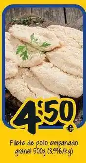 Cash Fresh Filete de pollo empanado granel oferta