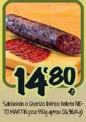 Cash Fresh Bellota - salchichon o chorizo iberico deleta ne oferta
