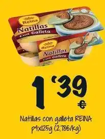 Cash Fresh Postres reina - natillas con galleta oferta