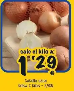 Cash Fresh Cebolla seca oferta