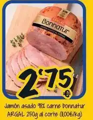 Cash Fresh Argal - jamon asado 98% carne bonnatur oferta
