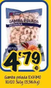 Cash Fresh Exkimo - gamba pelada oferta