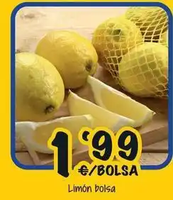 Cash Fresh Limón bolsa oferta