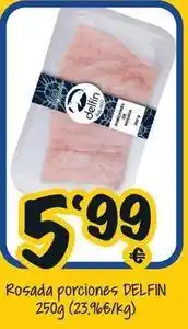 Cash Fresh Delfín - rosada porciones oferta