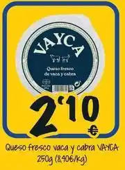 Cash Fresh Queso fresco vaca y cabra oferta