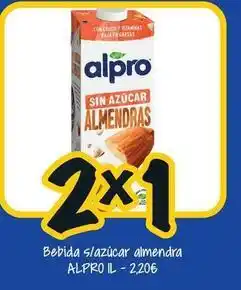 Cash Fresh Alpro - bebida s/azucar almendra oferta