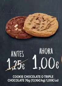 Cash Fresh Cookie chocolate o triple chocolate oferta
