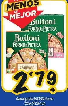 Cash Fresh Buitoni - gama pizza oferta