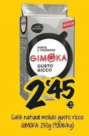 Cash Fresh Gimoka - café natural molido gusto ricco oferta