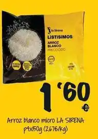 Cash Fresh Blanco - arroz micro oferta