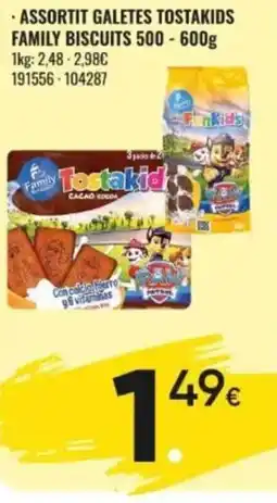 Family Cash Family Tostakid oferta