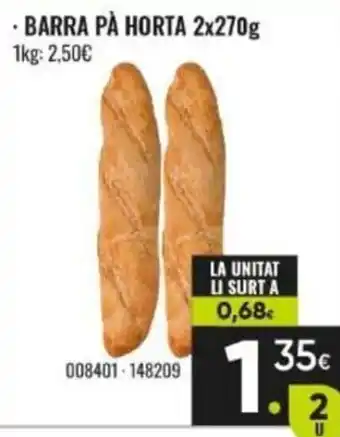 Barra Pà Horta