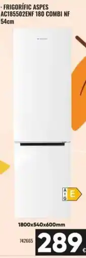 Family Cash Aspes frigorífic 180 combi nf oferta