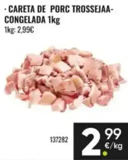 Family Cash Caretas de porc trossejada congelada oferta