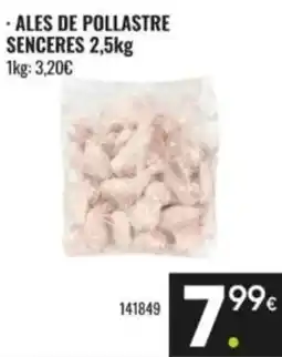 Family Cash Ales de pollastre senceres oferta
