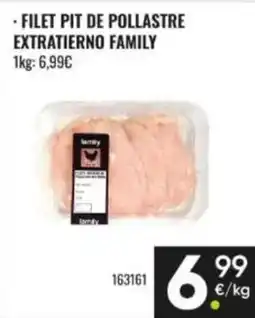 Family Cash family filet pit de pollastre extratierno family oferta