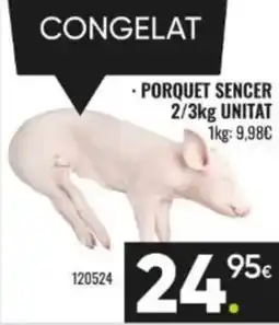 Family Cash Porquet sencer oferta