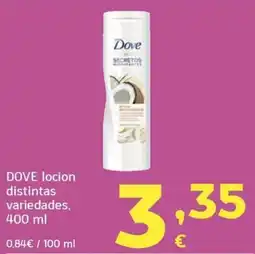 HiperDino Dove locion distintas variedades oferta