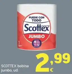 HiperDino Scottex bobina jumbo oferta