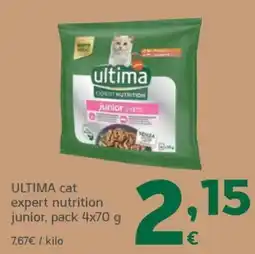 HiperDino ultima cat expert nutrition junior oferta