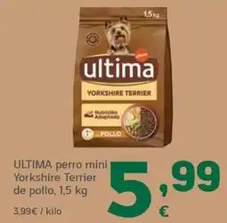 HiperDino ultima perro mini yorkshire terrier oferta