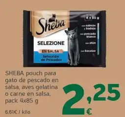 HiperDino Sheba seleccione en salsa oferta
