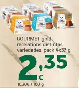 HiperDino Gourmet gold recelations distintas oferta