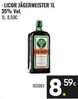 Family Cash Licor Jägermeister oferta