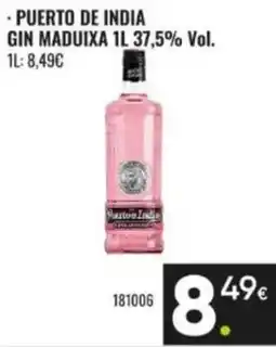 Family Cash Puerto de India Gin Maduixa oferta