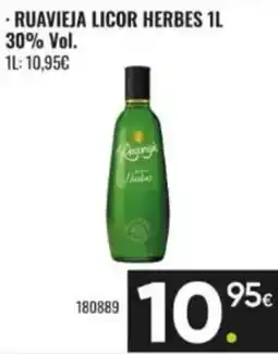 Family Cash Ruavieja licor herbes oferta