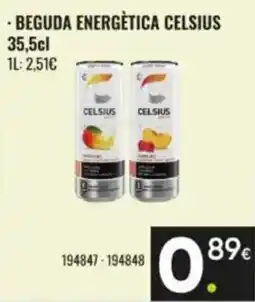 Family Cash Beguda energètica celsius oferta