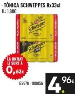 Family Cash Schweppes tónica oferta