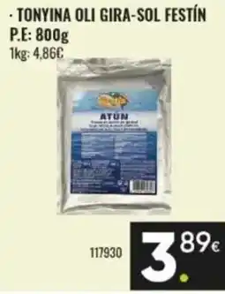 Family Cash Tonyina oli gira-sol festín oferta