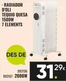 Family Cash Radiador d'oli tequio quesa oferta