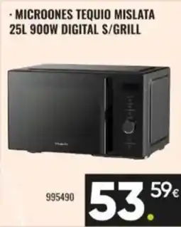 Family Cash Tequio microondas 25L 900W digital s/grill oferta