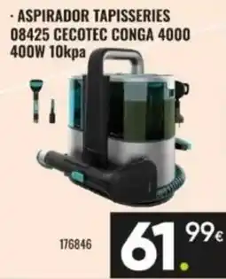 Family Cash cecotec aspirador tapisseries 08425 conga 4000 oferta