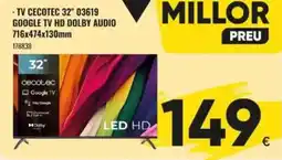Family Cash cecotec tv hd 32 oferta