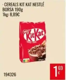 Family Cash KitKat cereals oferta