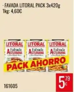 Family Cash Litoral fabada asturiana oferta