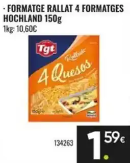 Family Cash Tgt 4 quesos oferta
